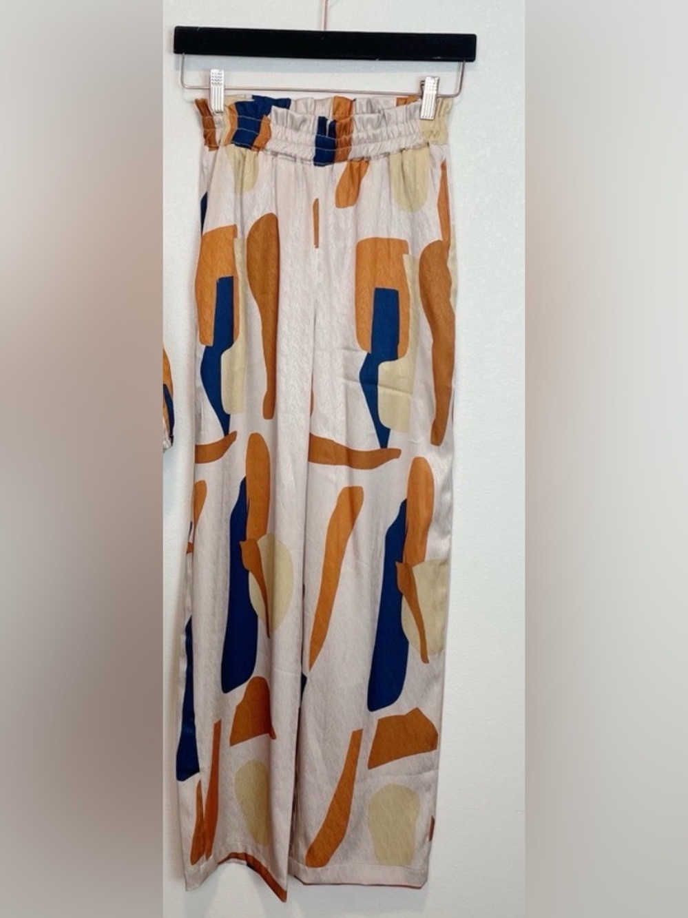 Diarrablu Beige Leer Pants XS NWT